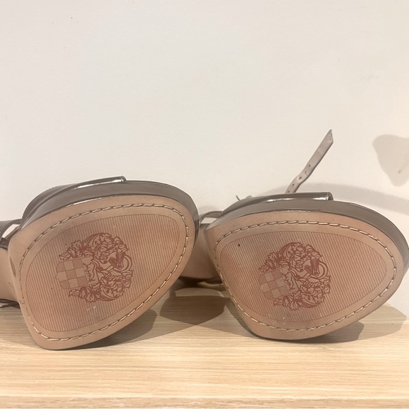 Vince Camuto Gold Sorell Heels - Picture 3 of 8